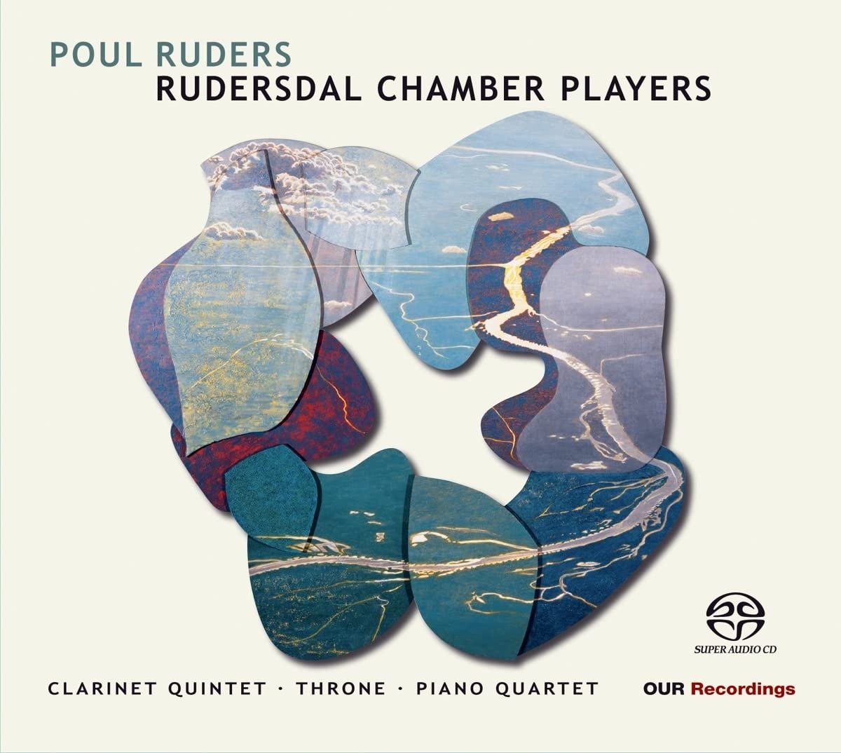 CD Shop - RUDERSDAL CHAMBER PLAYERS Poul Ruders: Clarinet Quintet/Throne/Piano Quartet