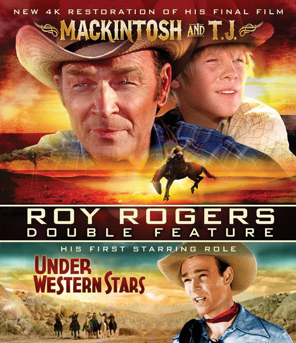 CD Shop - ROGERS, ROY HIS FIRST & LAST DOUBLE FEATURE: UNDER WESTERN STARS + MACKINTOSH & T.J.