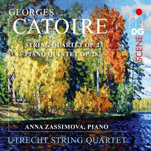 CD Shop - ZASSIMOVA, ANNA / UTRECHT GEORGES CATOIRE: STRING QUARTET, OP. 23 - PIANO QUINTET, OP. 28