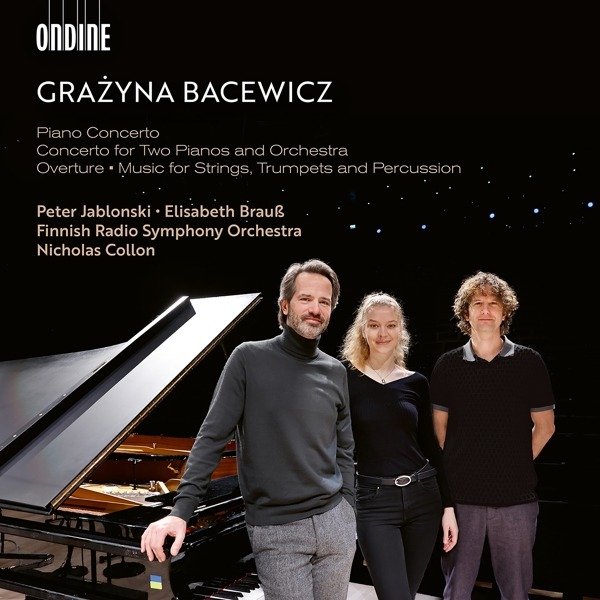 CD Shop - JABLONSKI, PETER / ELISAB GRAZYNA BACEWICZ: PIANO CONCERTO - CONCERTO FOR TWO PIANOS AND ORCHESTRA - OVERTURE