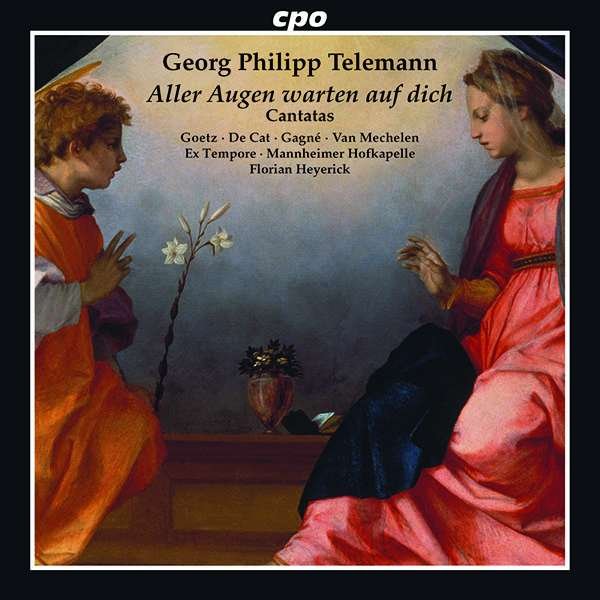 CD Shop - TELEMANN, G.P. CANTATAS FROM THE ANNUAL CYCLE FOR 1716/17