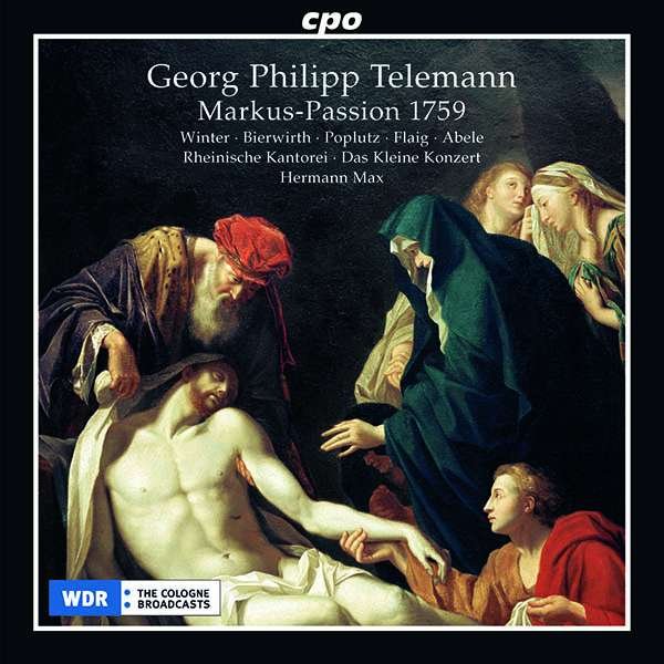 CD Shop - TELEMANN, G.P. MARKUS-PASSION 1759