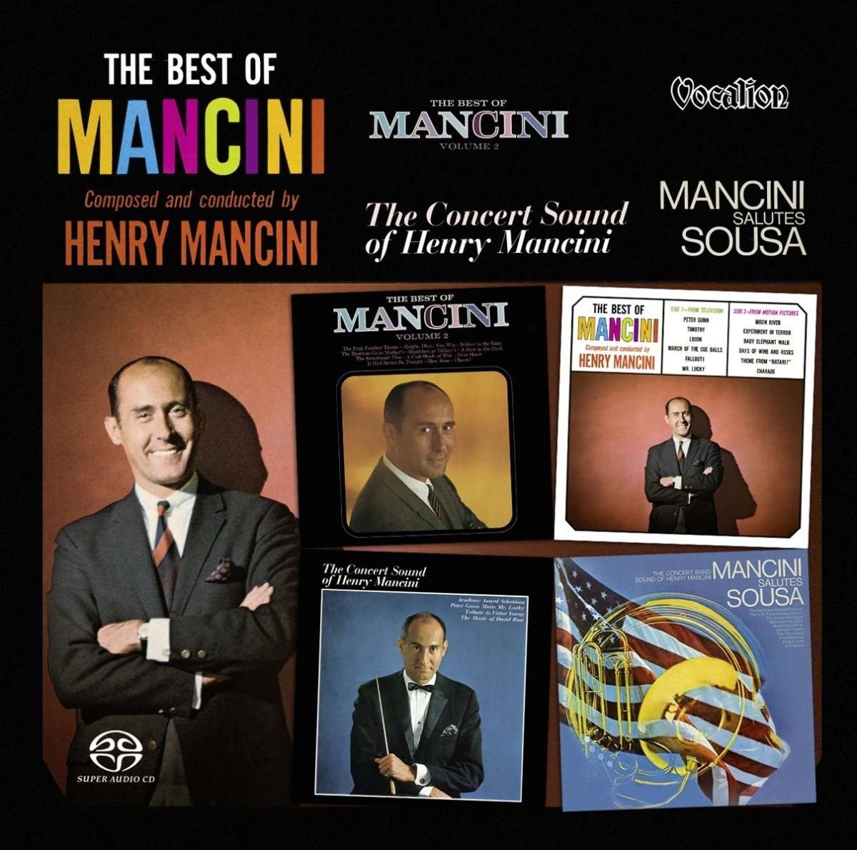 CD Shop - MANCINI, HENRY Best of Vol. 1&2/the Concert Sound/Salutes Sousa