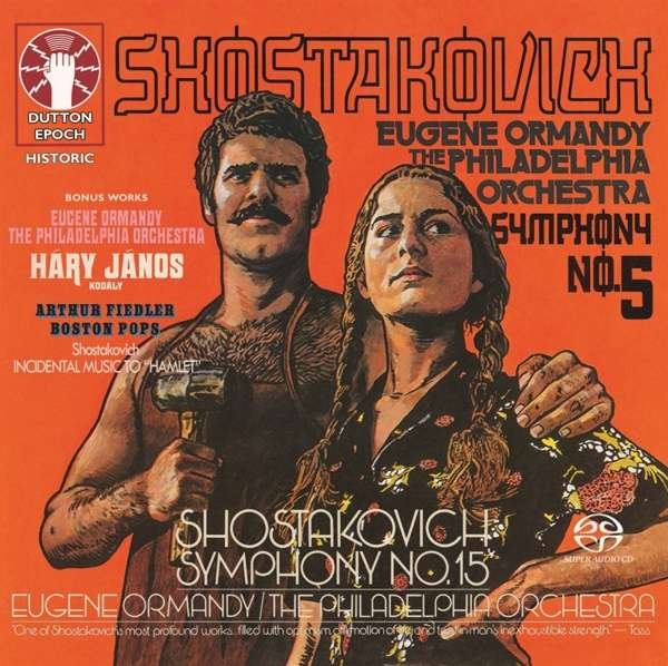 CD Shop - ORMANDY, EUGENE Shostakovich: Symphonies Nos. 5 & 15