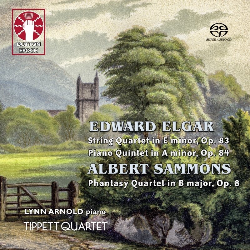 CD Shop - TIPPETT QUARTET / LYNN AR Elgar: String Quartet/Piano Quintet/Phantasy Quartet