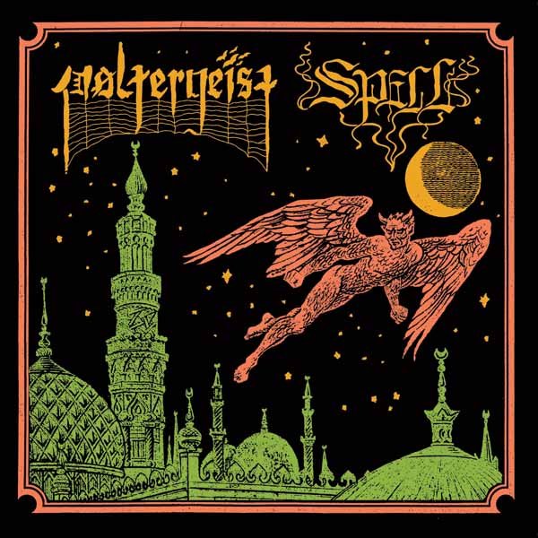 CD Shop - SPELL & POLTERGEIST 7-A WAXING MOON OVER BABYLON / FALL TO RUIN