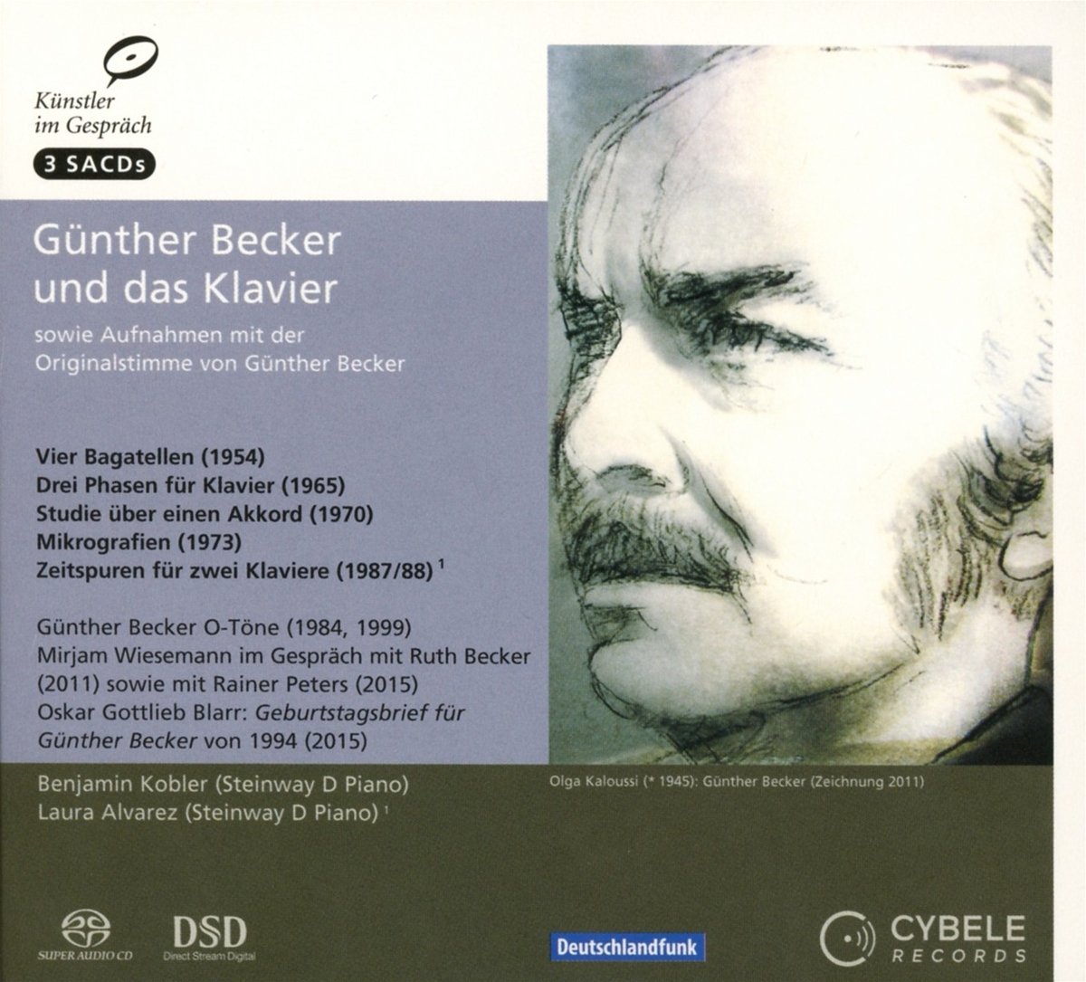 CD Shop - BECKER, GUNTHER Becker & the Piano