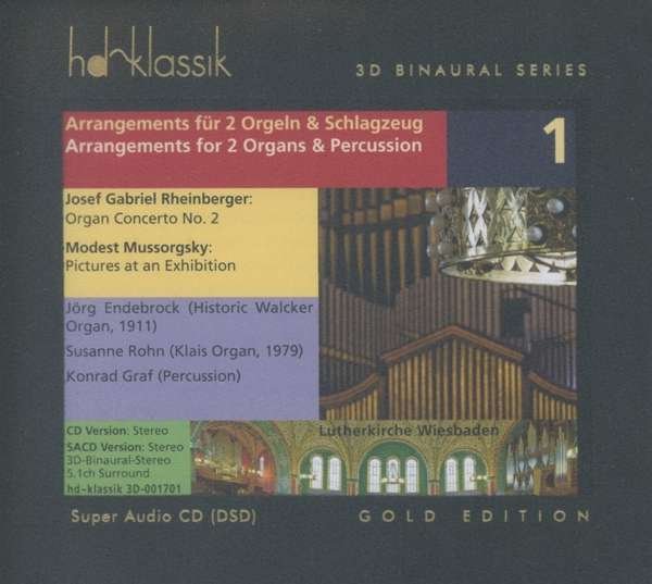 CD Shop - ENDEBROCK & ROHN & GRAF Arrangements For 2 Organs & Percussion Vol. 1