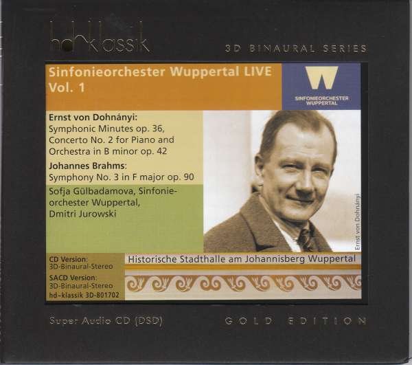 CD Shop - GULBADAMOVA & SINFONIEORC Sinfonieorchester Wuppertal Vol. 1