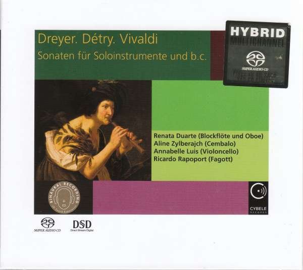 CD Shop - DUARTE & ZYLBERAJCH & LUI Sonatas For Solo Instruments (Dreyer, Ditry, Vivaldi)