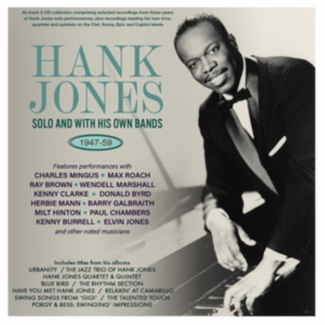 CD Shop - JONES, HANK SOLO & WITH HIS OWN BANDS 1947-59