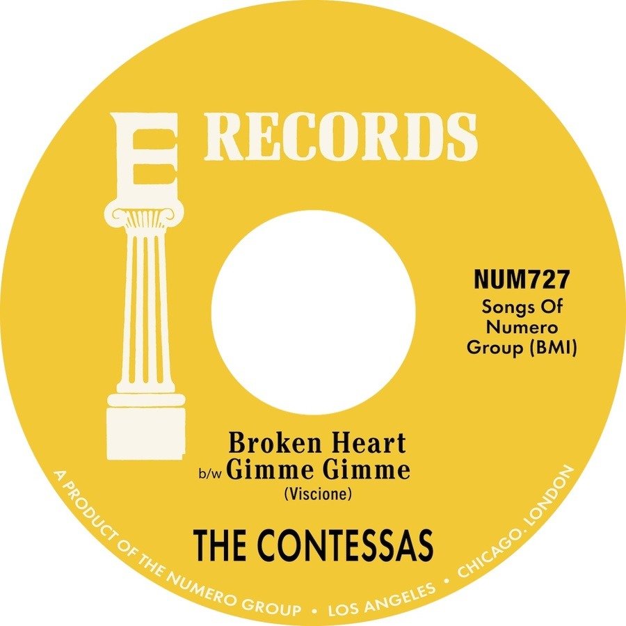 CD Shop - CONTESSAS 7-BROKEN HEART