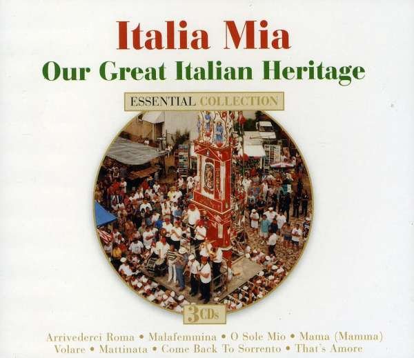 CD Shop - V/A ITALIA MIA: OUR GREAT ITALIAN HERITAGE