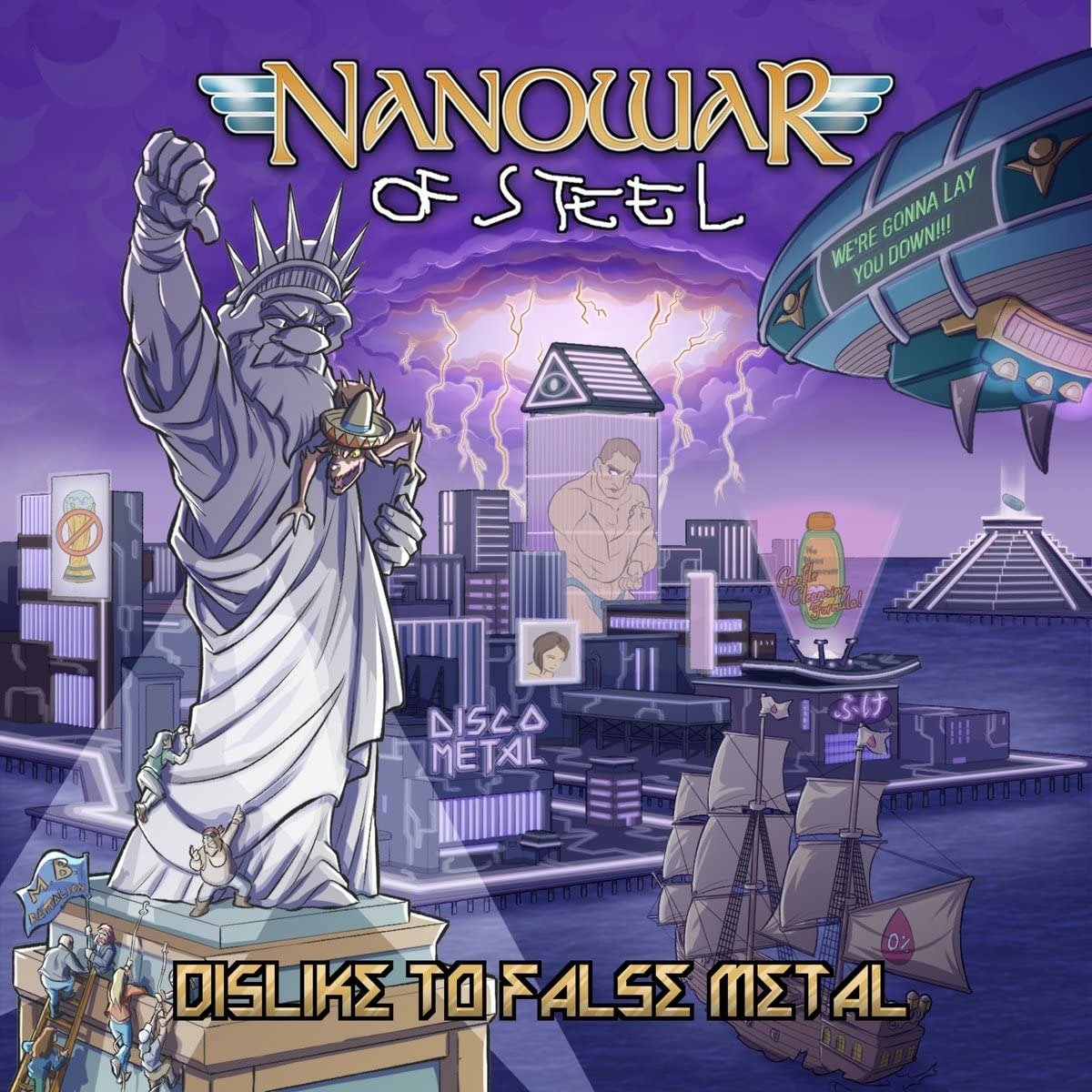 CD Shop - NANOWAR OF STEEL DISLIKE TO FALSE META
