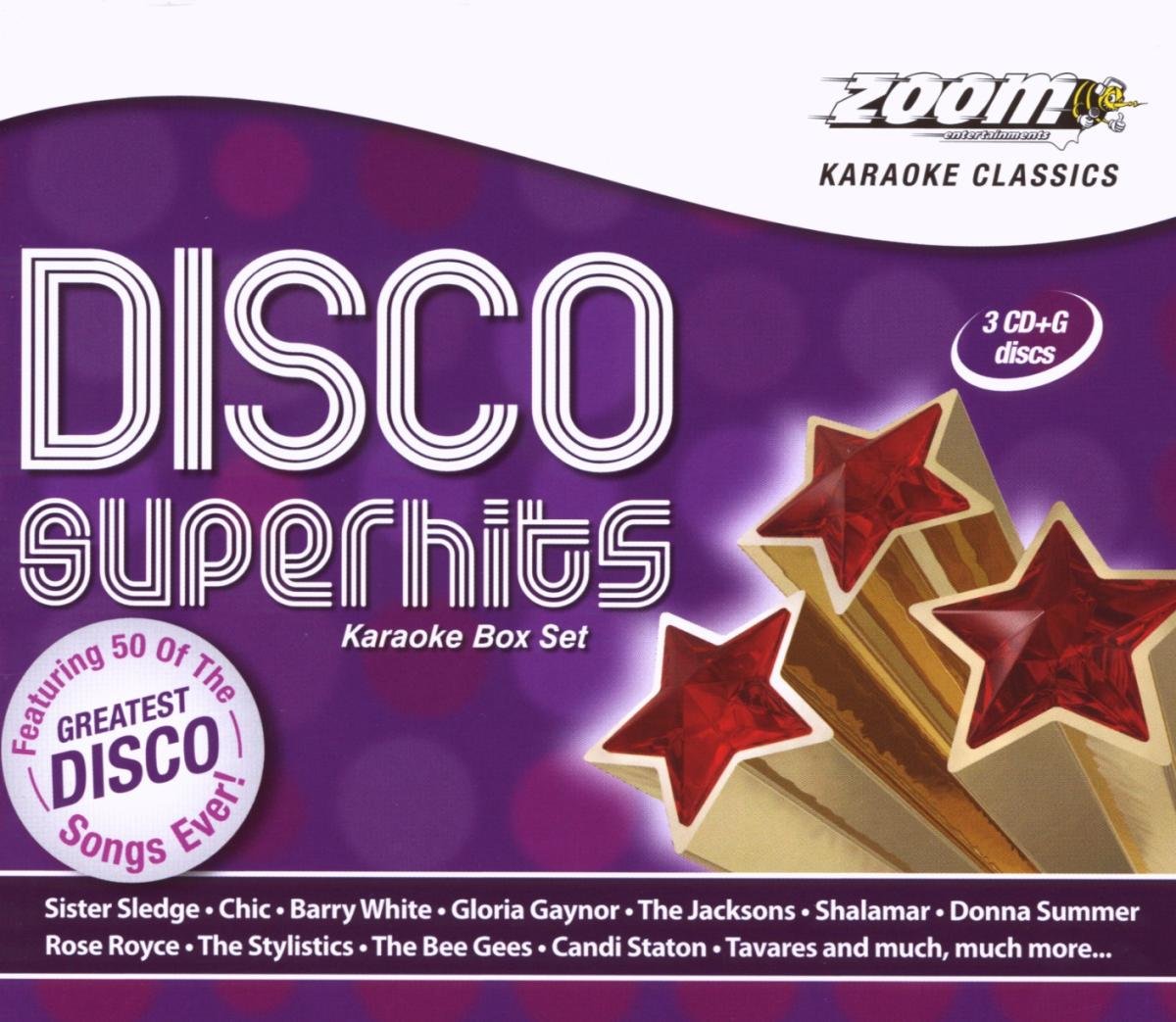CD Shop - ZOOM KARAOKE KARAOKE CLASSICS: DISCO SUPERHITS BOX SET