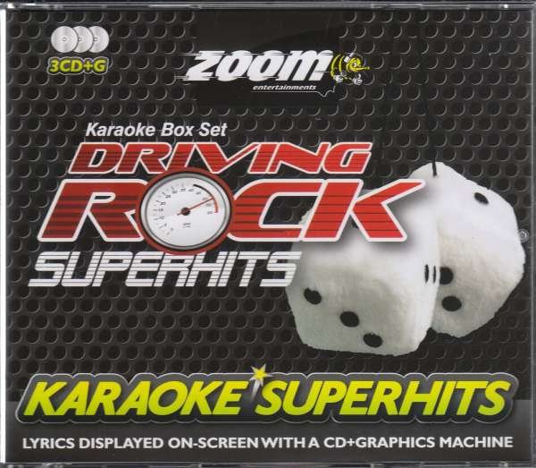 CD Shop - ZOOM KARAOKE KARAOKE SUPERHITS: DRIVING ROCK SUPERHITS BOX SET
