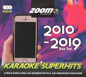 CD Shop - ZOOM KARAOKE KARAOKE SUPERHITS: 2010-2019 BOX SET