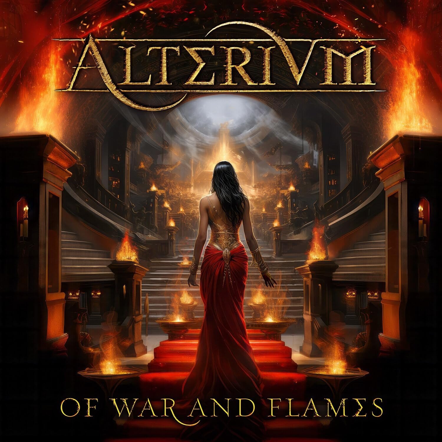 CD Shop - ALTERIUM OF WAR AND FLAMES