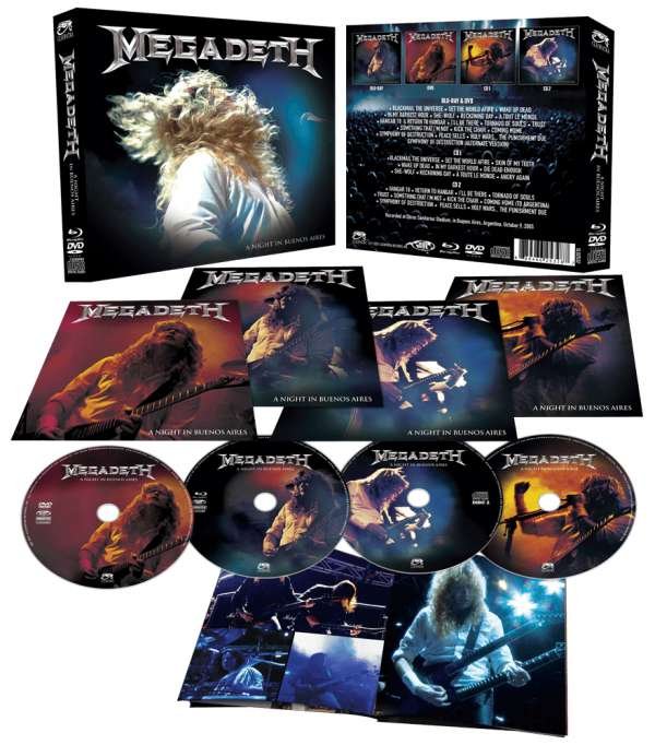 CD Shop - MEGADETH A NIGHT IN BUENOS AIRES