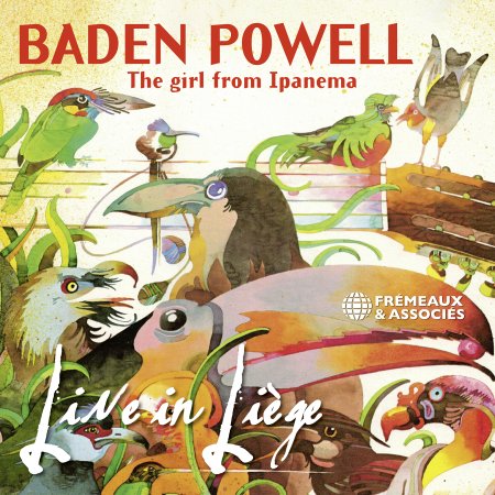 CD Shop - POWELL, BADEN THE GIRL FROM IPANEMA-LIVE IN LIEGE