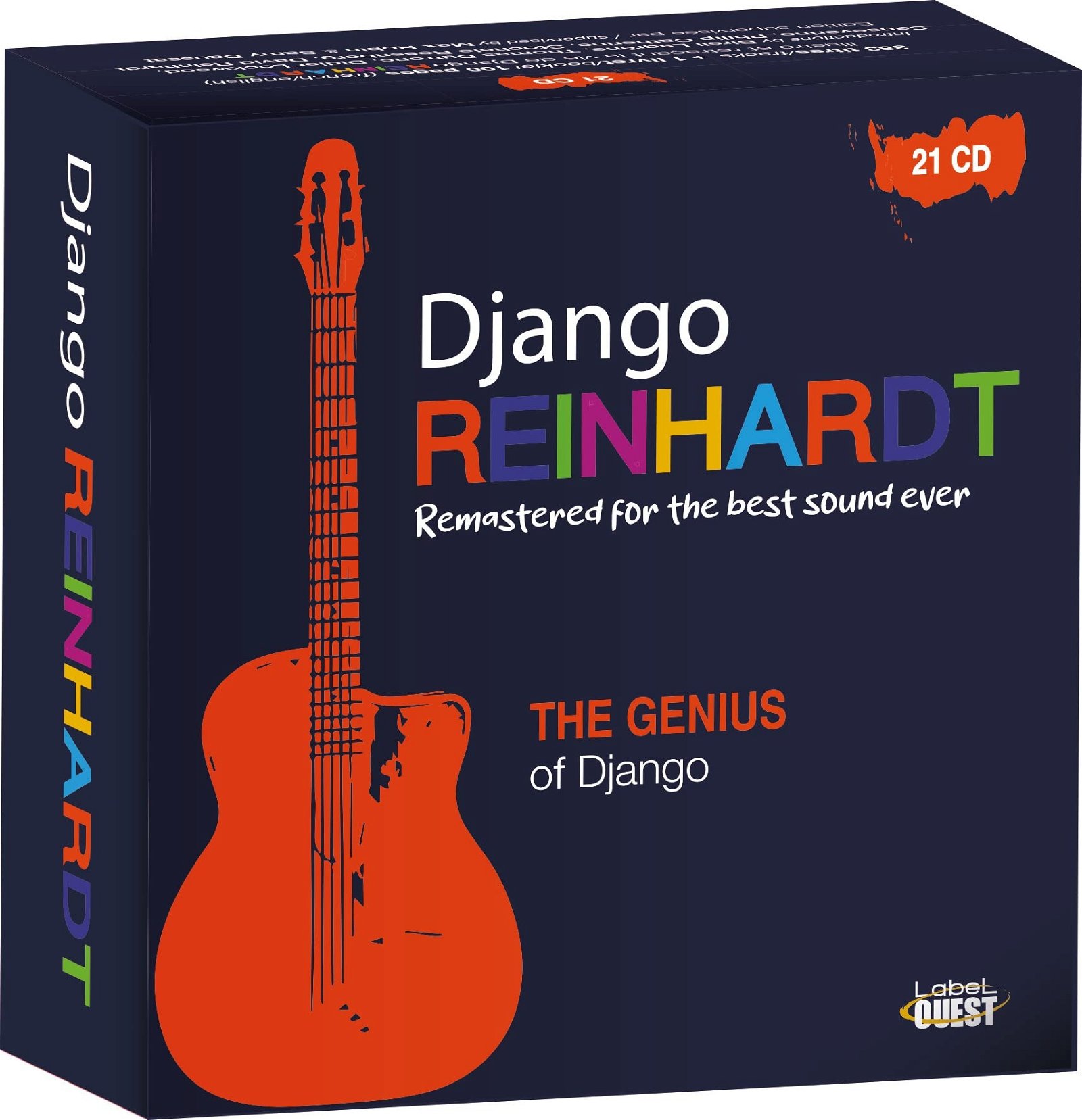 CD Shop - REINHARDT, DJANGO THE GENIUS OF DJANGO