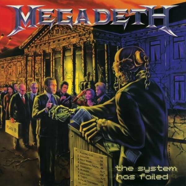 CD Shop - MEGADETH THE SYSTEM HAS FAILED (2019 REMASTER)