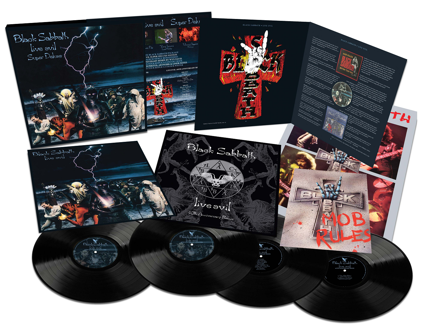 CD Shop - BLACK SABBATH LIVE EVIL (SUPER DELUXE 40TH ANNIVERSARY EDITION)