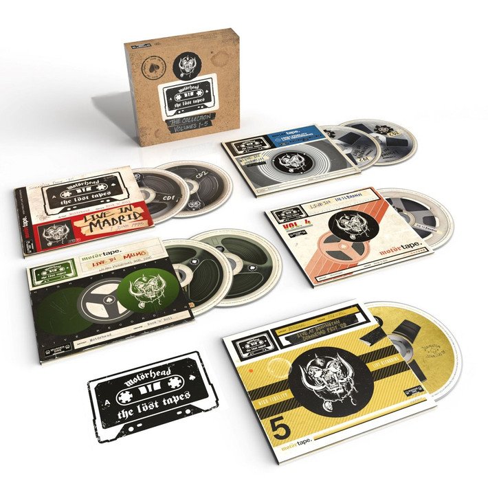 CD Shop - MOTORHEAD THE L™ST TAPES - THE COLLECTION (VOL. 1-5)