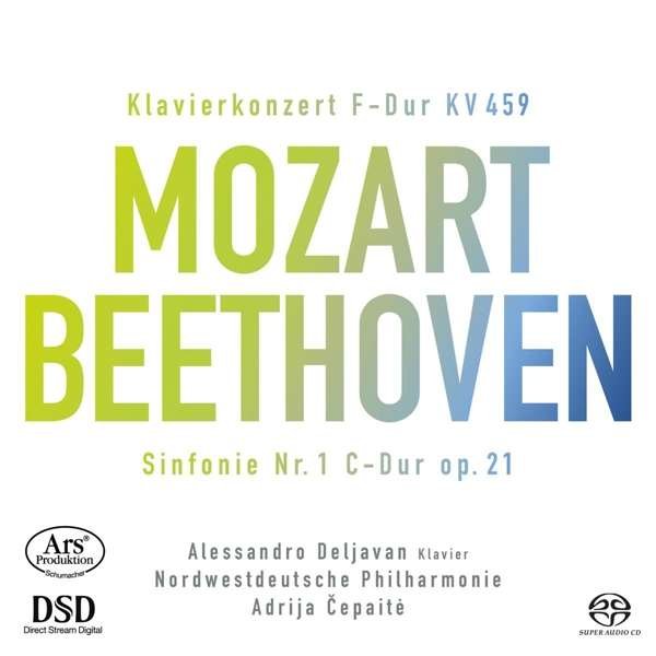 CD Shop - DELJAVAN, ALESSANDRO Mozart: Piano Concerto No. 19 Kv459