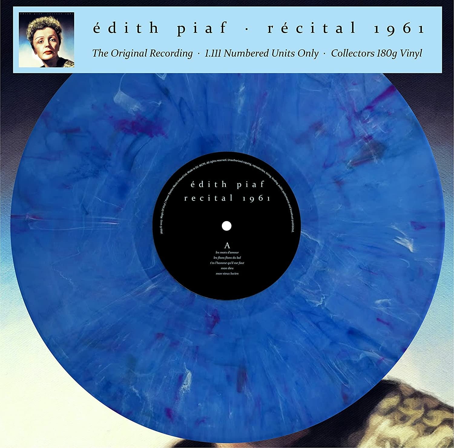 CD Shop - PIAF EDITH RECITAL 1961