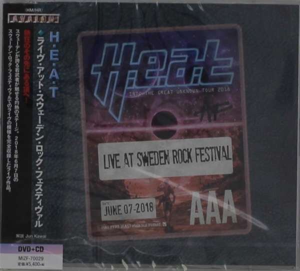 CD Shop - H.E.A.T LIVE AT SWEDEN ROCK FESTIVAL