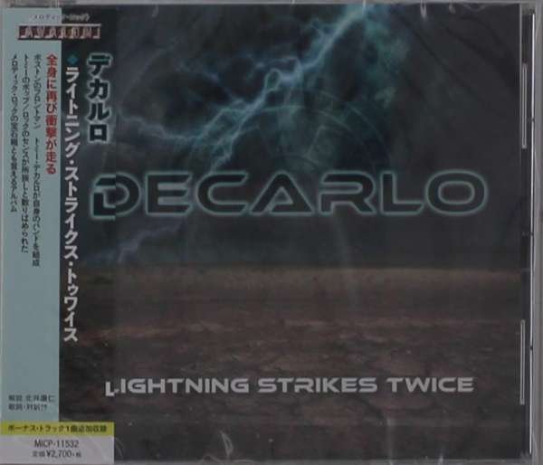 CD Shop - DECARLO LIGHTNING STRIKES TWICE