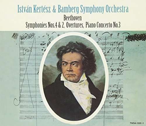 CD Shop - KERTESZ, ISTVAN Beethoven: Symphonies No. 4 & 2