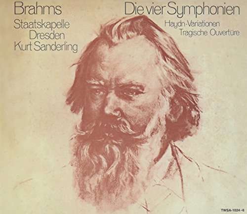CD Shop - SANDERLING, KURT Brahms: Die Vier Symphonien