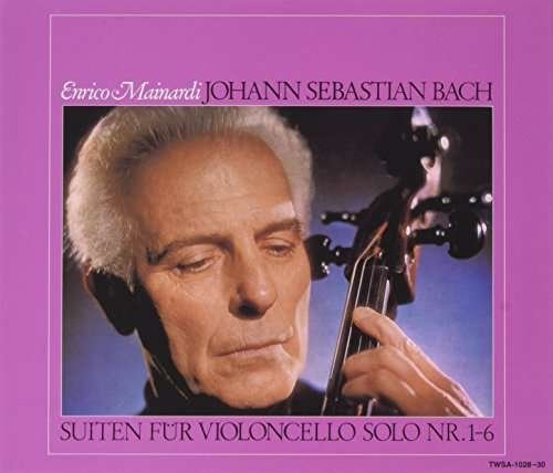 CD Shop - MAINARDI, ENRICO Bach: Suiten Fur Violoncelle No.1-6