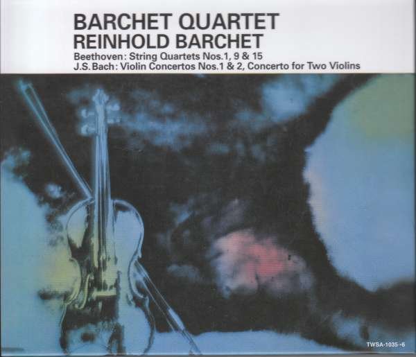 CD Shop - BARCHET, REINHOLD Beethoven: String Quartet No.1
