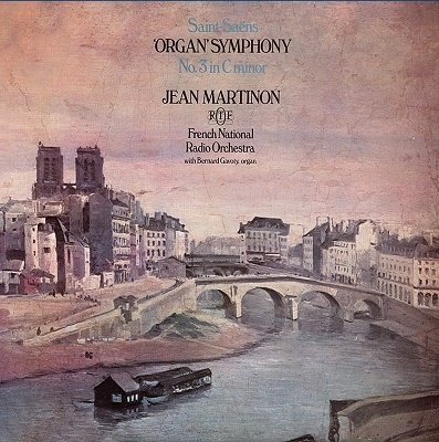 CD Shop - MARTINON, JEAN Saint Saens: Organ Symphony No.3 In C Minor