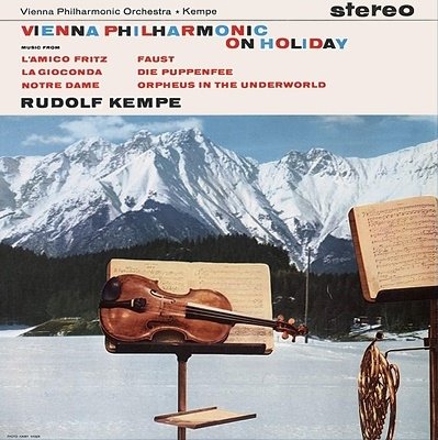 CD Shop - KEMPE, RUDOLF Vienna Philahamonic On Holiday (1958-61)