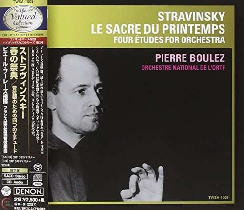 CD Shop - BOULEZ, PIERRE Stravinsky: Le Sacre Du Printemps