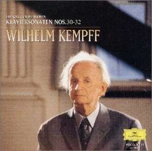CD Shop - KEMPFF, WILHELM BEETHOVEN: KLAVIERSONATEN NOS. 30-32