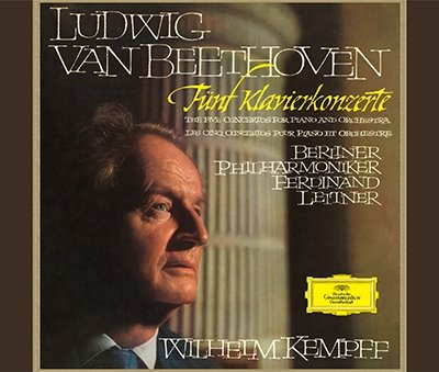 CD Shop - KEMPFF, WILHELM BEETHOVEN: WORKS OF PIANO CONCERTO
