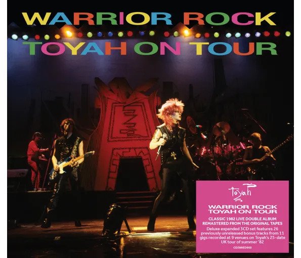 CD Shop - TOYAH WARRIOR ROCK - TOYAH ON TOUR