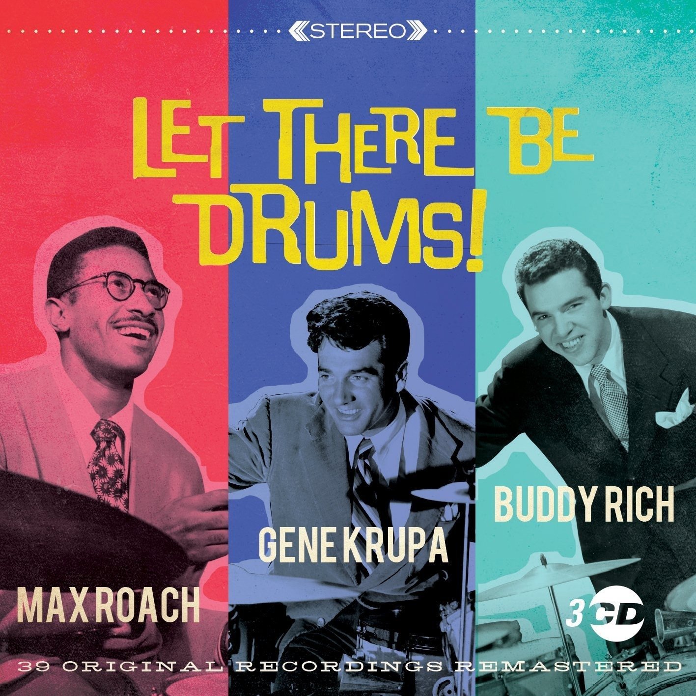 CD Shop - KRUPA, GENE & MAX ROAC... LET THERE BE DRUMS!