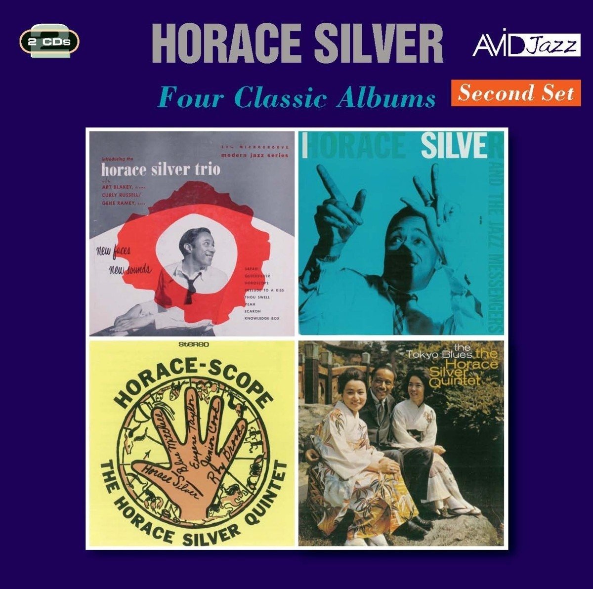 CD Shop - SILVER, HORACE FOUR CLASSIC ALBUMS VOL.2