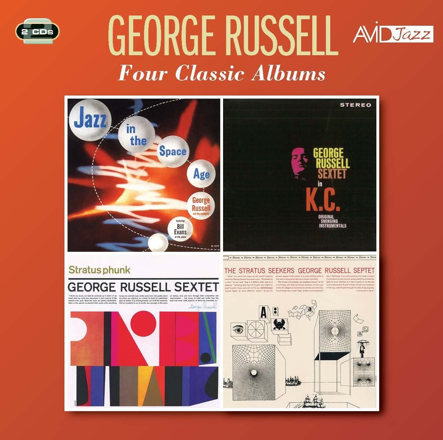 CD Shop - RUSSELL, GEORGE FOUR CLASSIC ALBUMS
