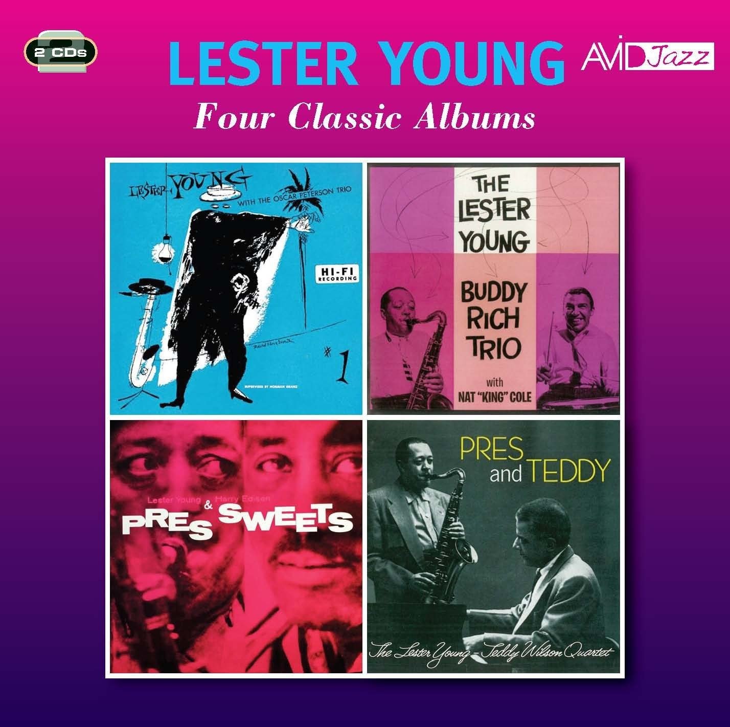 CD Shop - YOUNG, LESTER FOUR CLASSIC ALBUMS