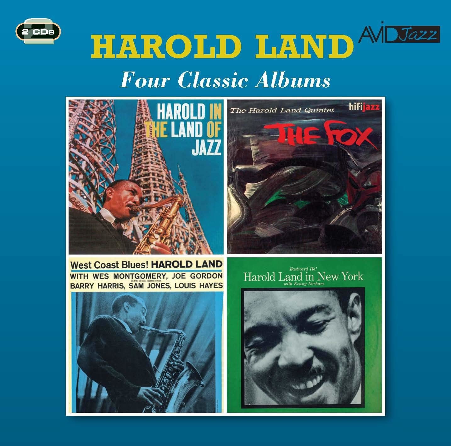 CD Shop - LAND, HAROLD FOUR CLASSIC ALBUMS