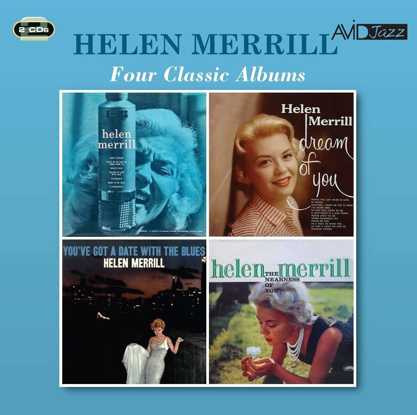 CD Shop - MERRILL, HELEN FOUR CLASSIC ALBUMS