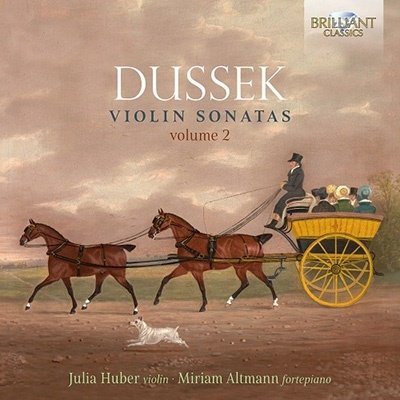 CD Shop - HUBER, JULIA / MIRIAM ALT DUSSEK VIOLIN SONATAS VOL. 2