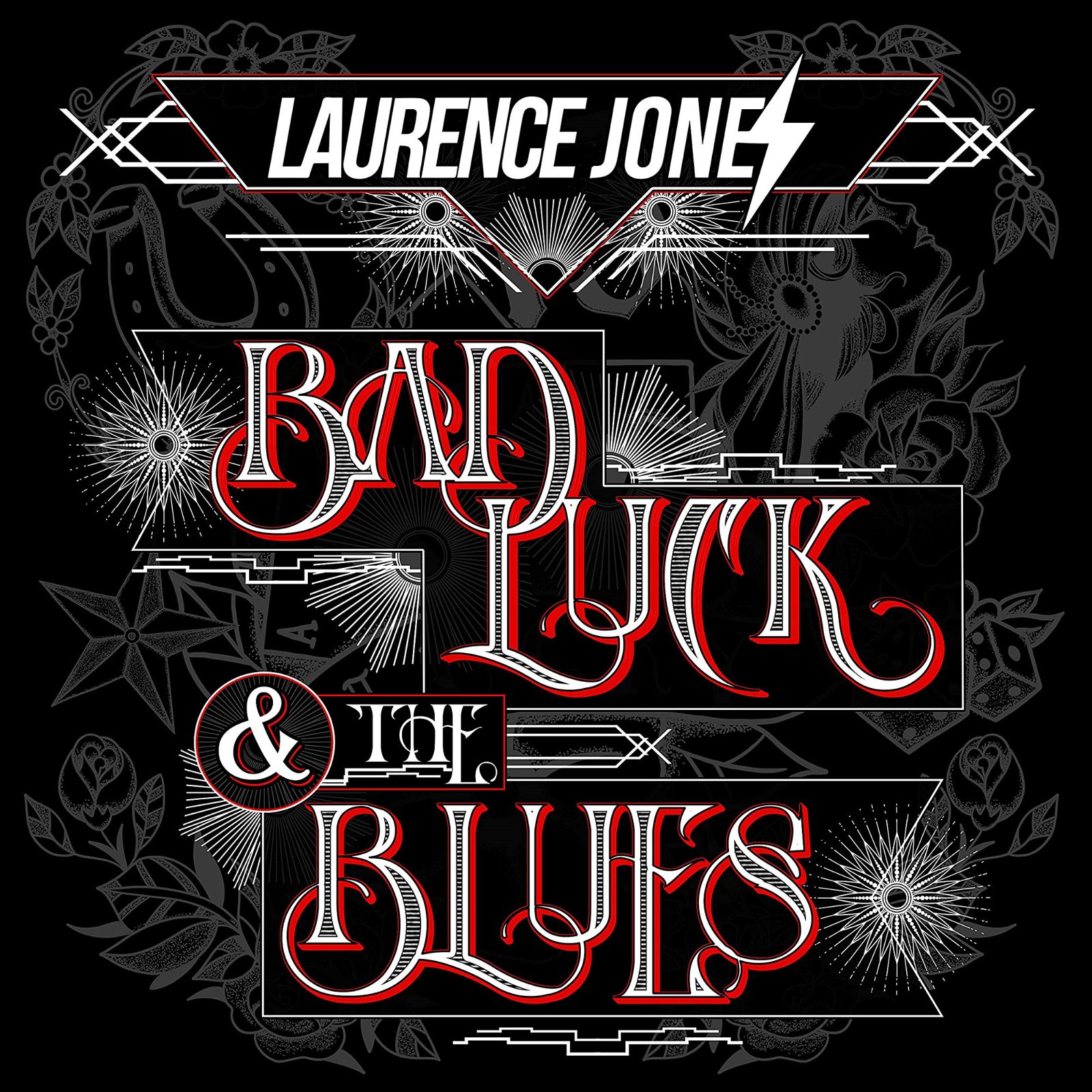 CD Shop - JONES, LAURENCE BAD LUCK & THE BLUES